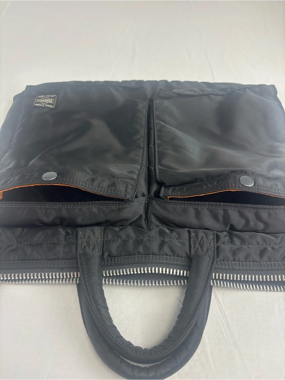 Yoshida & Co. Porter Black Tanker Short Tote Bag